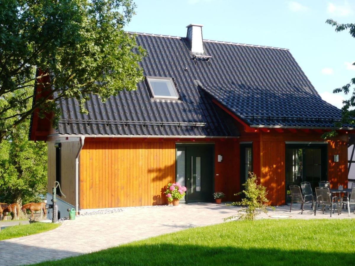 Ferienhaus Wasserfall Bestwig Exterior foto